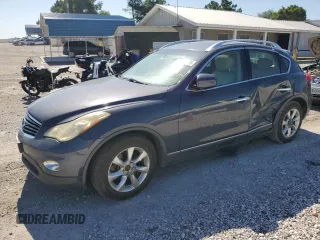 2008 Infiniti EX Journey with VIN JNKAJ09F08M350689, listed as a Copart auction lot 62304435 with 182,096 mi miles and Salvage title. Bid and sale history available at DreamBid. Image 1.