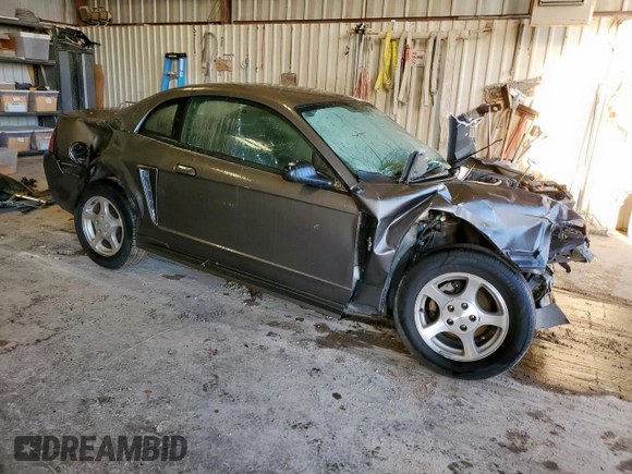 2003 Ford Mustang Standard with VIN 1FAFP40483F307018, listed as a Copart auction lot 60787495 with Not provided miles and Non repairable. Bid and sale history available at DreamBid. Image 4.