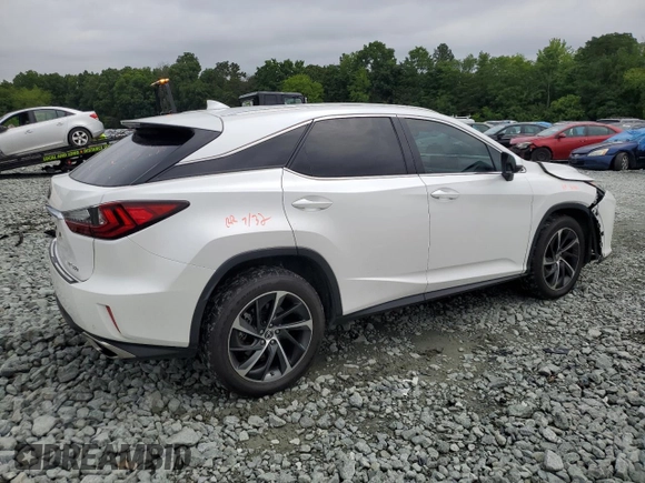 2019 Lexus RX 350 z VIN 2T2ZZMCA5KC126223, wystawiony jako Copart lot #58490045 z przebiegiem 78 134 mil mil oraz Szkoda całkowita • Salvage title. Historia ofert i sprzedaży dostępna na DreamBid. Obrazek 3.