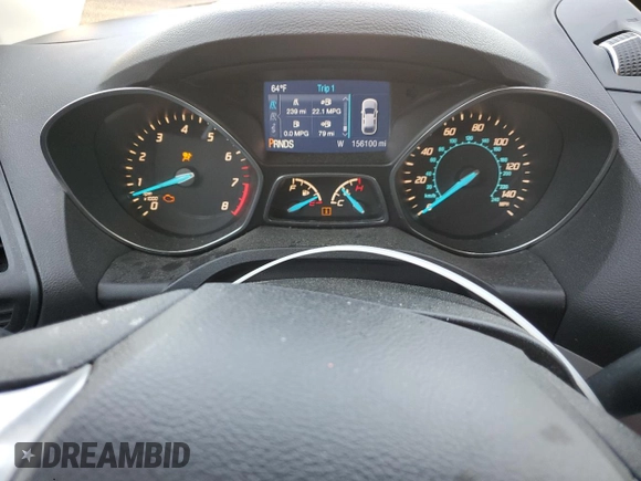 2013 Ford Escape SE with VIN 1FMCU0GXXDUD35409, listed as a Copart auction lot 50602795 with 156,100 mi miles and Salvage Title. Bid and sale history available at carsss.com. Image 9.