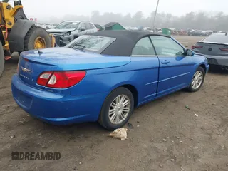 2008 Chrysler Sebring Touring with VIN 1C3LC55R48N642345, listed as a IAAI auction lot 41816321 with 104,709 mi miles and . Bid and sale history available at DreamBid. Image 4.
