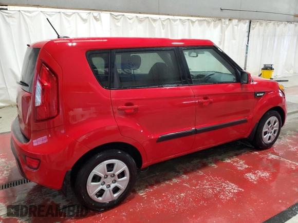 2013 Kia Soul with VIN KNDJT2A59D7623504, listed as a Copart auction lot 53446085 with 78,159 mi miles and Salvage Title. Bid and sale history available at carsss.com. Image 3.