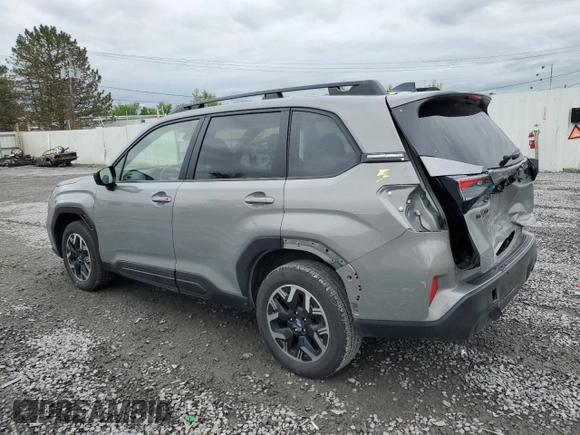 2025 Subaru Forester Premium with VIN JF2SLDBCXSH424743, listed as a Copart auction lot 56463185 with 12,520 mi miles and Salvage title. Bid and sale history available at DreamBid. Image 2.