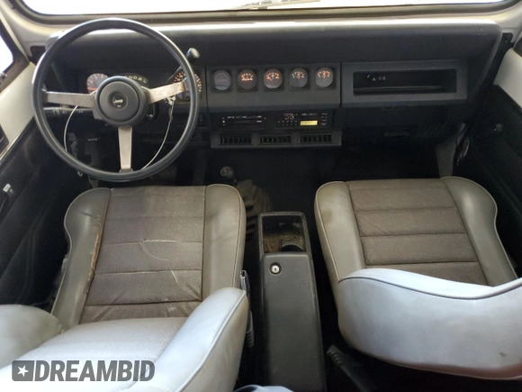 1995 Jeep Wrangler with VIN 1J4FY29SXSP309742, listed as a Copart auction lot 82399484 with 167,866 mi miles and Salvage Title. Bid and sale history available at carsss.com. Image 8.