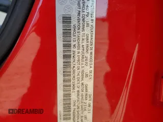2012 Volkswagen Jetta S с VIN 3VW2K7AJ0CM319061, выставлен на аукционе Copart как лот 51940665 с пробегом 208 824 миль миль и Списание • Salvage title. История ставок и продаж доступна на DreamBid. Изображение 12.