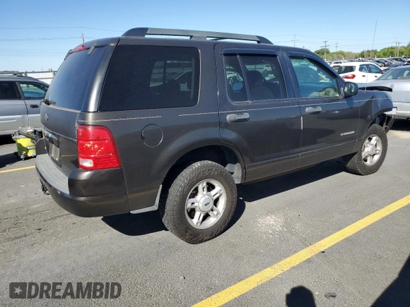 2005 Ford Explorer XLT with VIN 1FMZU73E25ZA36881, listed as a Copart auction lot 61786955 with 135,015 mi miles and Salvage title. Bid and sale history available at DreamBid. Image 3.