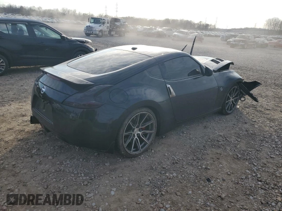 2019 Nissan 370Z Sport Touring with VIN JN1AZ4EH4KM422304, listed as a Copart auction lot 86040094 with 72,970 mi miles and Salvage Title. Bid and sale history available at DreamBid. Image 3.