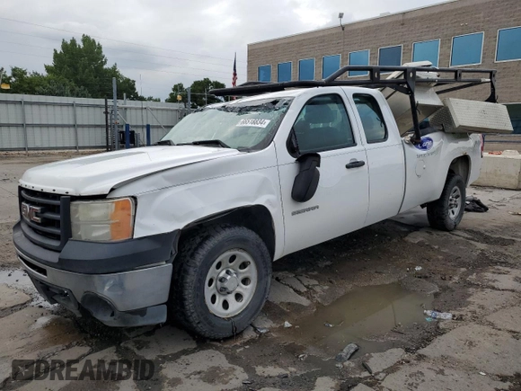 2013 GMC Sierra 1500 with VIN 1GTR2TE01DZ122377, listed as a Copart auction lot 66518834 with 120,797 mi miles and Salvage Title. Bid and sale history available at DreamBid. Image 1.