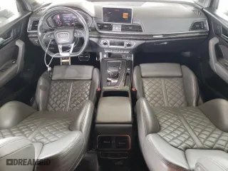2018 Audi SQ5 Premium Plus with VIN WA1A4AFY8J2111651, listed as a Copart auction lot 50402175 with 121,065 mi miles and Salvage Title. Bid and sale history available at carsss.com. Image 8.
