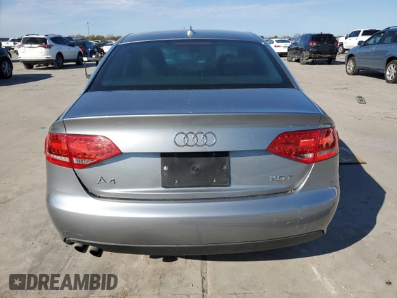 2010 Audi A4 2.0T Premium Plus with VIN WAUEFAFLXAN025324, listed as a Copart auction lot 82905494 with 121,265 mi miles and Clean Title. Bid and sale history available at carsss.com. Image 6.
