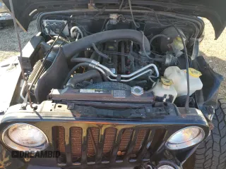 2004 Jeep Wrangler Rubicon with VIN 1J4FA69S44P734355, listed as a Copart auction lot 72381334 with 113,024 mi miles and Salvage Title. Bid and sale history available at carsss.com. Image 11.
