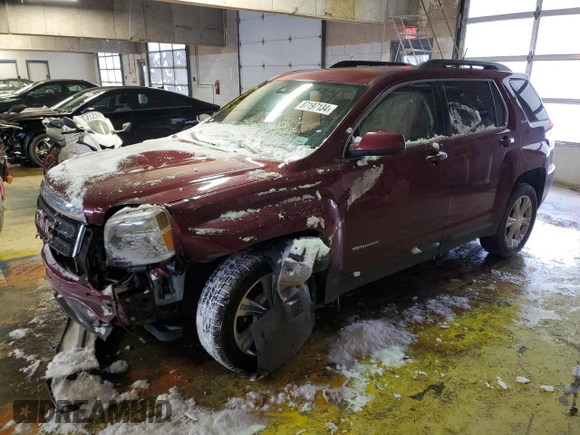 2016 GMC Terrain SLE with VIN 2GKFLNE37G6262721, listed as a Copart auction lot 87197134 with 64,072 mi miles and Non Repairable. Bid and sale history available at carsss.com. Image 1.