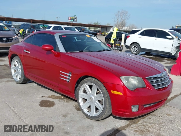 2004 Chrysler Crossfire z VIN 1C3AN69L74X013142, wystawiony jako IAAI lot #41848603 z przebiegiem 126 192 mil mil oraz . Historia ofert i sprzedaży dostępna na DreamBid. Obrazek 1.