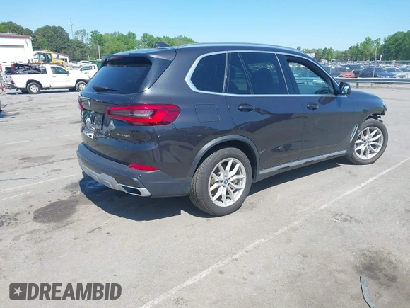 2020 BMW X5 xDrive40i with VIN 5UXCR6C07LLL66315, listed as a IAAI auction lot 41991304 with 45,279 mi miles. Bid and sale history available at carsss.com. Image 4.
