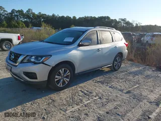 2019 Nissan Pathfinder SL with VIN 5N1DR2MN3KC625241, listed as a IAAI auction lot 41900008 with 156,509 mi miles. Bid and sale history available at carsss.com. Image 17.