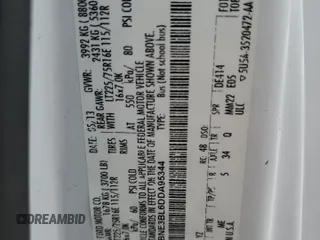 2013 Ford Econoline Passenger XL z VIN 1FBNE3BL6DDA95344, wystawiony jako Copart lot #53704825 z przebiegiem 204 281 mil mil oraz Czysty tytuł • Clean title. Historia ofert i sprzedaży dostępna na DreamBid. Obrazek 13.