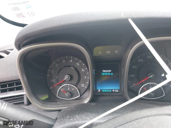 2015 Chevrolet Malibu LS with VIN 1G11B5SL6FU150899, listed as a IAAI auction lot 41264354 with 107,816 mi miles. Bid and sale history available at carsss.com. Image 7.