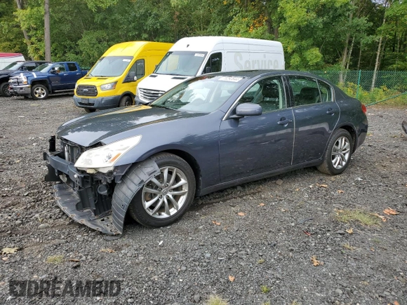 2007 Infiniti G35 G35x with VIN JNKBV61F97M814147, listed as a Copart auction lot 73292844 with 125,663 mi miles and Salvage Title. Bid and sale history available at DreamBid. Image 1.