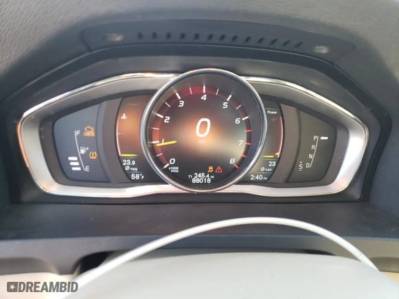 2016 Volvo V60 T5 Drive-E Premier with VIN YV140MEK0G1292783, listed as a Copart auction lot 72465102 with 88,018 mi miles. Bid and sale history available at carsss.com. Image 9.