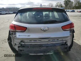 2018 Hyundai Elantra GT GL with VIN KMHH35LE6JU026557, listed as a Copart auction lot 80150284 with 50,295 mi miles and Salvage Title. Bid and sale history available at carsss.com. Image 6.