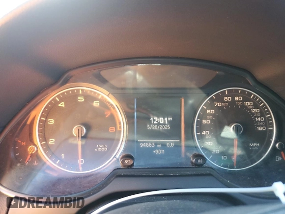 2016 Audi Q5 Premium with VIN WA1C2AFP2GA029886, listed as a Copart auction lot 62757495 with 94,883 mi miles and Clean title. Bid and sale history available at DreamBid. Image 9.