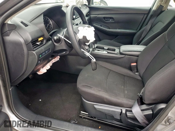 2024 Nissan Sentra S with VIN 3N1AB8BV5RY278923, listed as a Copart auction lot 58967085 with 74,105 mi miles and Salvage title. Bid and sale history available at DreamBid. Image 7.