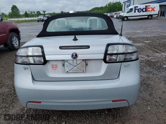 2010 Saab 9-3 z VIN YS3FA7CYXA1616195, wystawiony jako Copart lot #59883835 z przebiegiem 88 707 mil mil oraz Szkoda całkowita • Salvage title. Historia ofert i sprzedaży dostępna na DreamBid. Obrazek 6.