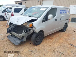 2015 Nissan NV200 SV with VIN 3N6CM0KNXFK706756, listed as a IAAI auction lot 42173135 with 246,868 mi miles. Bid and sale history available at carsss.com. Image 2.