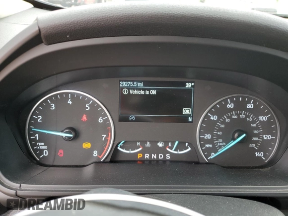 2019 Ford EcoSport SE with VIN MAJ3S2GE4KC271607, listed as a Copart auction lot 52169385 with 29,275 mi miles and Clean Title. Bid and sale history available at DreamBid. Image 9.