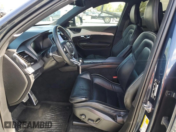 2022 Volvo XC90 R-Design with VIN YV4BR0CM2N1790736, listed as a Copart auction lot 49016424 with 88,425 mi miles and Salvage Title. Bid and sale history available at carsss.com. Image 7.