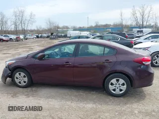 2017 Kia Forte LX with VIN 3KPFK4A76HE044840, listed as a IAAI auction lot 42057976 with 64,191 mi miles. Bid and sale history available at carsss.com. Image 15.