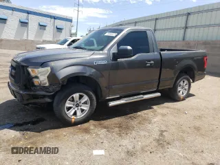 2016 Ford F-150 XL with VIN 1FTMF1C87GFA30501, listed as a Copart auction lot 60469575 with 109,017 mi miles and Salvage title. Bid and sale history available at DreamBid. Image 1.