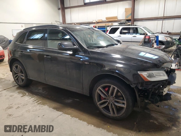 2016 Audi SQ5 3.0T Technik with VIN WA1LCAFPXGA021158, listed as a Copart auction lot 83837454 with 119,449 mi miles and Salvage Title. Bid and sale history available at carsss.com. Image 4.
