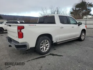 2020 Chevrolet Silverado 1500 LTZ with VIN 1GCUYGETXLZ229453, listed as a Copart auction lot 86783534 with Not Provided miles and Salvage Title. Bid and sale history available at DreamBid. Image 3.