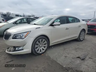 2014 Buick LaCrosse Leather with VIN 1G4GC5G37EF150951, listed as a Copart auction lot 87113474 with 57,832 mi miles and Salvage title. Bid and sale history available at DreamBid. Image 1.