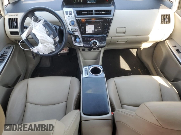 2017 Toyota Prius v Two with VIN JTDZN3EU0HJ074370, listed as a Copart auction lot 48573605 with 67,060 mi miles and Salvage Title. Bid and sale history available at carsss.com. Image 8.