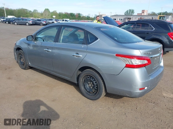 2013 Nissan Sentra S with VIN 3N1AB7AP6DL700961, listed as a IAAI auction lot 42154853 with 177,529 mi miles and . Bid and sale history available at DreamBid. Image 3.