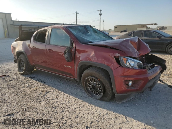 2020 Chevrolet Colorado 4WD Z71 with VIN 1GCGTDEN3L1202170, listed as a Copart auction lot 52430275 with Not provided miles and Salvage title. Bid and sale history available at DreamBid. Image 4.