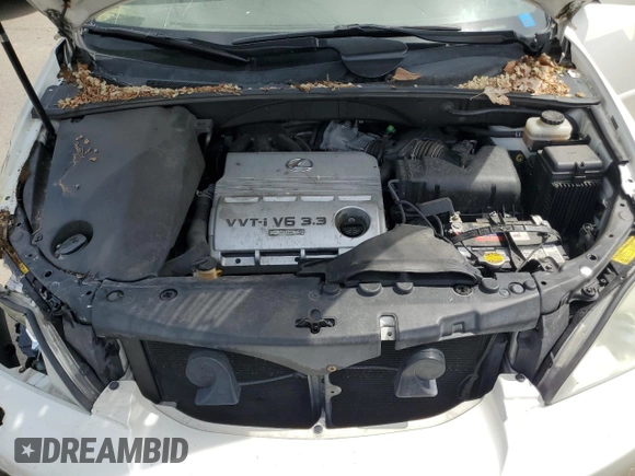 2005 Lexus RX 330 z VIN JTJHA31U550088244, wystawiony jako Copart lot #56244375 z przebiegiem 120 099 mil mil oraz Szkoda całkowita • Salvage title. Historia ofert i sprzedaży dostępna na DreamBid. Obrazek 12.