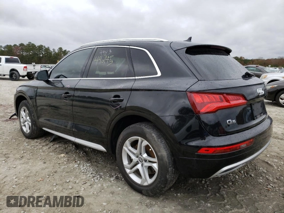 2019 Audi Q5 Premium with VIN WA1ANAFY7K2036987, listed as a Copart auction lot 66939822 with 44,245 mi miles and . Bid and sale history available at DreamBid. Image 3.