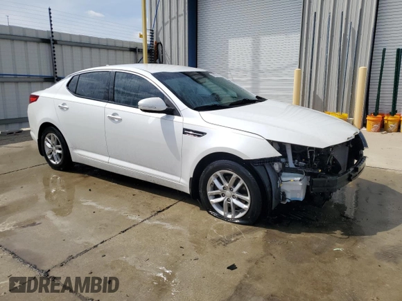 2013 Kia Optima LX with VIN 5XXGM4A78DG156927, listed as a Copart auction lot 50892945 with 194,839 mi miles and Salvage Title. Bid and sale history available at carsss.com. Image 4.