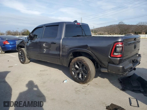 2024 Ram 1500 Limited с VIN 1C6SRFHT0RN109291, выставлен на аукционе Copart как лот 85306604 с пробегом 18 682 миль миль и Списание • Salvage title. История ставок и продаж доступна на DreamBid. Изображение 2.