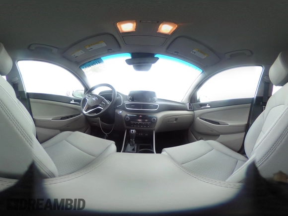 2019 Hyundai Tucson Ultimate with VIN KM8J3CAL7KU870101, listed as a IAAI auction lot 41084692 with 45,645 mi miles. Bid and sale history available at carsss.com. Image 19.