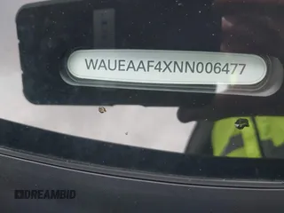 2022 Audi A4 S line Premium Plus с VIN WAUEAAF4XNN006477, выставлен на аукционе IAAI как лот 41893996 с пробегом 51 083 миль миль и . История ставок и продаж доступна на DreamBid. Изображение 9.