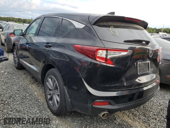 2019 Acura RDX w/Technology Pkg with VIN 5J8TC1H50KL014185, listed as a Copart auction lot 73846634 with 16,779 mi miles and Salvage Title. Bid and sale history available at carsss.com. Image 2.