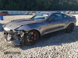 2021 Ford Mustang Shelby GT500 with VIN 1FA6P8SJ3M5504311, listed as a Copart auction lot 76809434 with 6,987 mi miles and Salvage title. Bid and sale history available at DreamBid. Image 1.