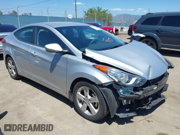 2013 Hyundai Elantra Limited with VIN 5NPDH4AE0DH419390, listed as a IAAI auction lot 42217737 with 50,991 mi miles and . Bid and sale history available at DreamBid. Image 1.