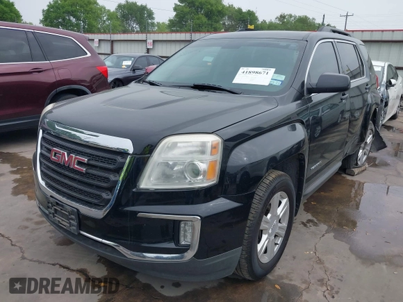 2016 GMC Terrain SLE with VIN 2GKALNEK1G6246483, listed as a IAAI auction lot 41898671 with 158,507 mi miles. Bid and sale history available at carsss.com. Image 18.