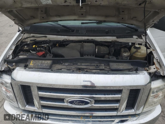 2008 Ford Econoline Passenger XL with VIN 1FBSS31L78DB58857, listed as a Copart auction lot 56203485 with 101,878 mi miles and Salvage title. Bid and sale history available at DreamBid. Image 12.
