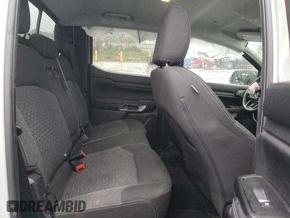 2024 Ford Ranger XLT with VIN 1FTER4GH1RLE18433, listed as a Copart auction lot 80847634 with 6,329 mi miles and Salvage Title. Bid and sale history available at DreamBid. Image 10.